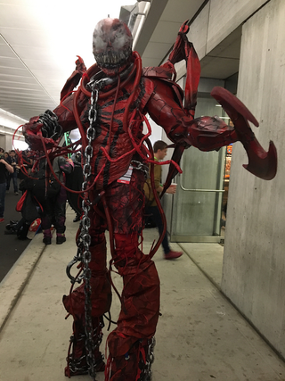 Be careful with that giant chain, Carnage.